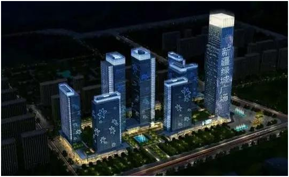 新疆綠城廣場(chǎng)鋼結(jié)構(gòu)防火涂料工程(圖1)