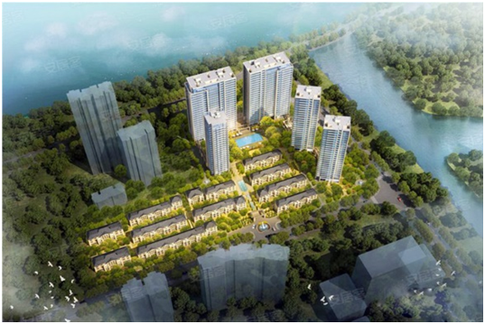 綠城柳岸曉風(fēng)鋼結(jié)構(gòu)防火涂料工程(圖1)